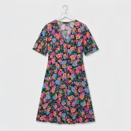 Floral dress — AI concept 'On hanger'